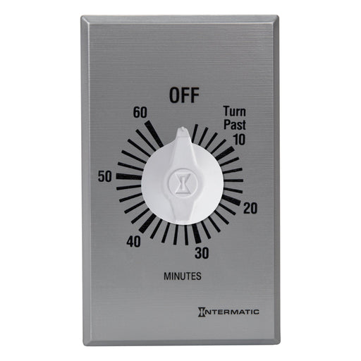 Intermatic Intermatic FF60MC 60-Min Spring-Wound Countdown Timer, 125-277V FF60MC