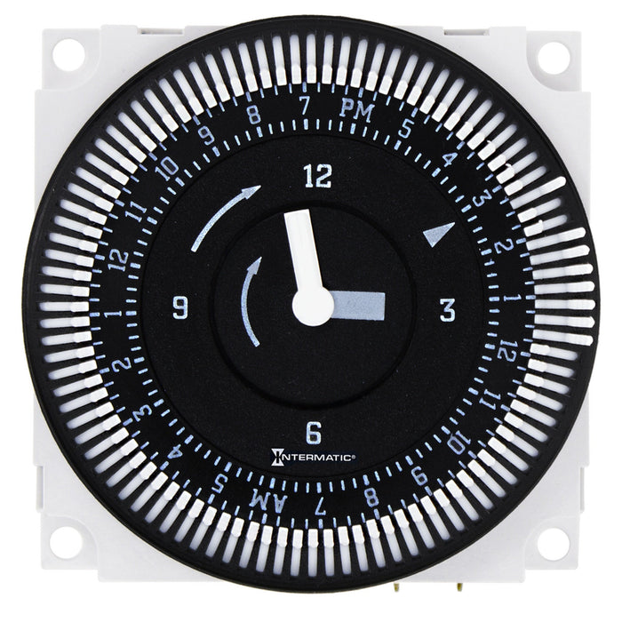 Intermatic Graesslin FM1STUZ-24U 24-Hour Panel Mount Timer 21A 24VAC FM1STUZ-24U