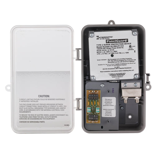Intermatic Intermatic IG1300-2T-1C3 Type 2 Surge Protector 6-Mode 120/240V IG1300-2T-1C3