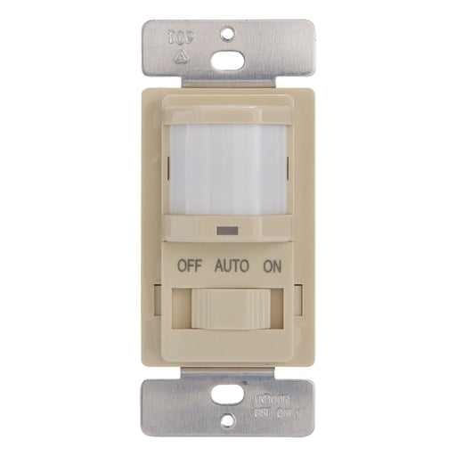Intermatic Intermatic IOS-DSIF-IV In-Wall PIR Occupancy Sensor, Ivory, 120V IOS-DSIF-IV