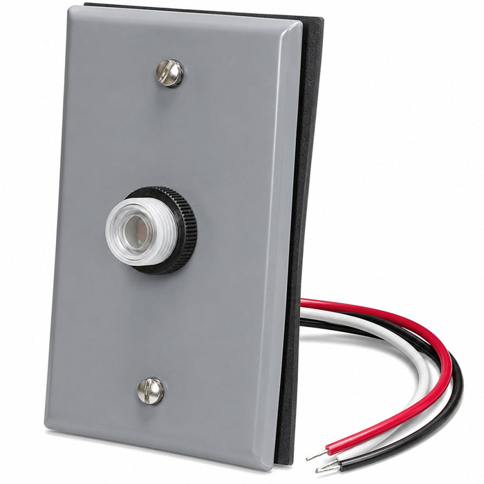 Intermatic Intermatic K4321C Wall Mount Thermal Photocontrol with Wall Plate 120V K4321C