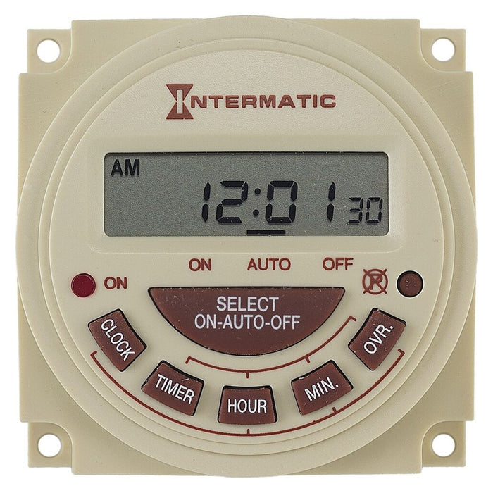 Intermatic Intermatic PB314E 24-Hour Electronic Panel-Mount Timer 16A 240V PB314E