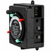 Intermatic PB914N84 mechanical panel-mount timer showing side profile and terminal housing.