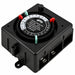 Intermatic PB914N84 mechanical timer showing compact panel-mount housing and 24-hour timing dial.