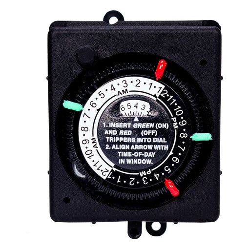 Intermatic Intermatic PB914N84 24-Hour Mechanical Panel-Mount Timer 20A 208-277V PB914N84