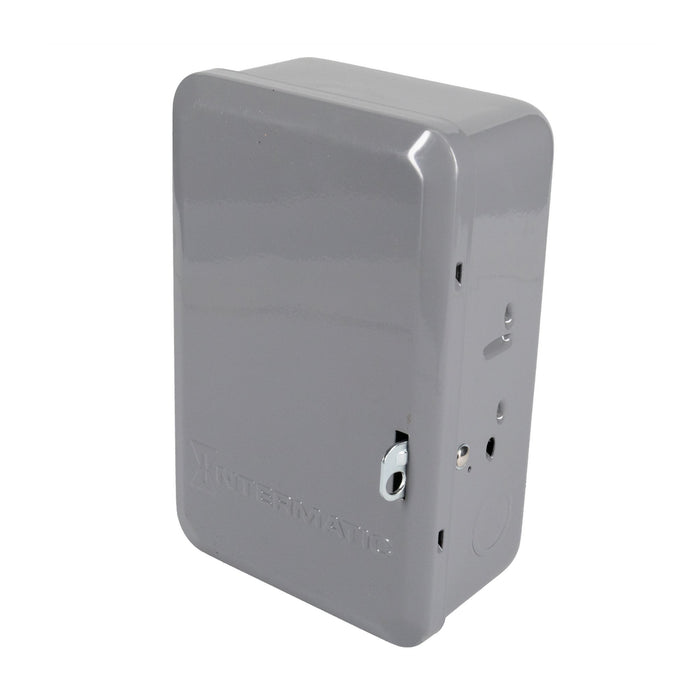 Intermatic Intermatic T101 24-Hour Mechanical Time Switch 120V SPST Indoor Metal Enclosure T101