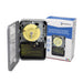 Intermatic T104 mechanical time switch with enclosure and retail packaging