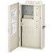 Intermatic T21001R pool and spa control center with open light beige enclosure and internal control panel.