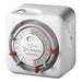 Intermatic TN311 15A grounded plug-in timer shown from an angled front view.