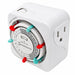 Intermatic TN311 heavy-duty timer shown from the side with rotary scheduling dial.