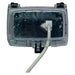 Intermatic Intermatic WP1000HC 1-Gang 2.25-In Weatherproof In-Use Cover, Clear WP1000HC