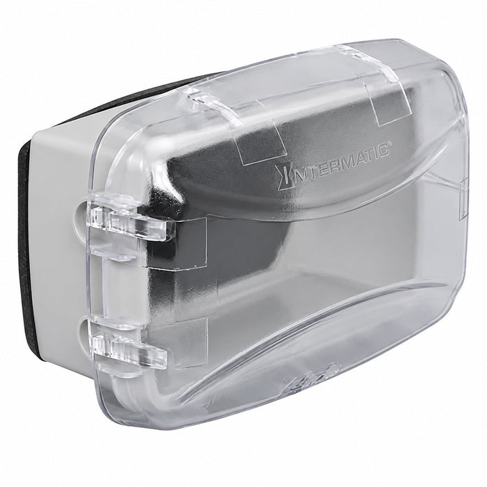 Intermatic Intermatic WP3100C 1-Gang While-In-Use Weatherproof Cover, Clear WP3100C