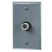 Intermatic K4321C 120V wall-mount thermal photocontrol with gray weatherproof wall plate, front view.