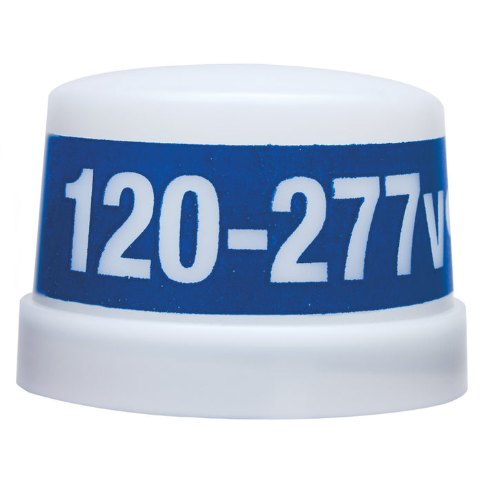 Intermatic LED4536SC NIGHTFOX locking electronic photocontrol, 120–277V, front view.