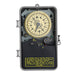 Intermatic T8845PV irrigation timer with 14-day skipper and mechanical timing dial.
