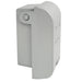 Intermatic WP1010MXD weatherproof receptacle cover shown from the side with gray die-cast housing.