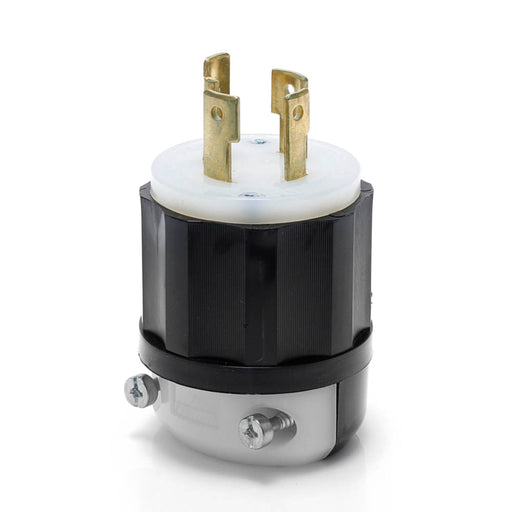 Leviton Leviton 2711 NEMA L14-30P Locking Plug 30A 125/250V Black/White 2711