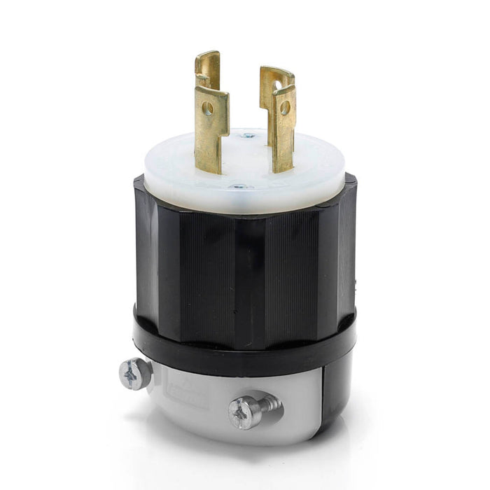 Leviton Leviton 2711 NEMA L14-30P Locking Plug 30A 125/250V Black/White 2711