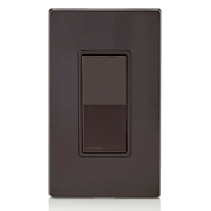 Leviton Leviton 5601-2 Decora Single-Pole Rocker Switch 15A 120/277V Brown 5601-2