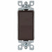 Leviton Leviton 5601-2 Decora Single-Pole Rocker Switch 15A 120/277V Brown 5601-2