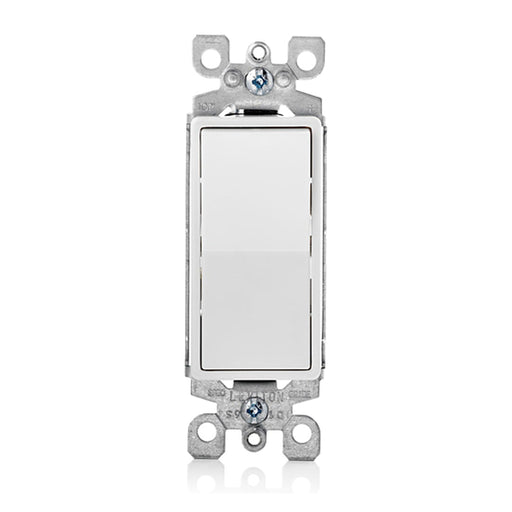 Leviton Leviton 5603-2W Decora 3-Way Rocker Switch 15A 120/277V White 5603-2W