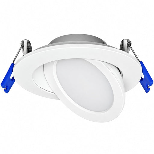 Leviton Leviton DAR40-S1W 4-Inch Round Adjustable LED Downlight 10W 5-CCT DAR40-S1W