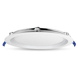 Leviton Leviton 8 Inch Round Baffle LED Downlight 18W CCT Selectable DBR80-S1W