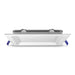 LEVITON Leviton 6 Inch Square Baffle Downlight DBS60-S1W