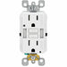 Leviton Leviton GFNL1-W SmartlockPro GFCI Receptacle with Guide Light, 15A 125V, White GFNL1-W