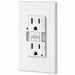 Leviton Leviton GFNL1-W SmartlockPro GFCI Receptacle with Guide Light, 15A 125V, White GFNL1-W