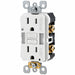 Leviton Leviton GFNL1-W SmartlockPro GFCI Receptacle with Guide Light, 15A 125V, White GFNL1-W