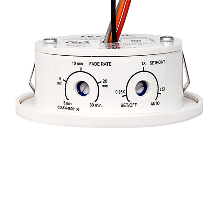 Leviton Leviton ODC0P-D0W Low-Voltage Dimming Photocell 0-10V White ODC0P-D0W