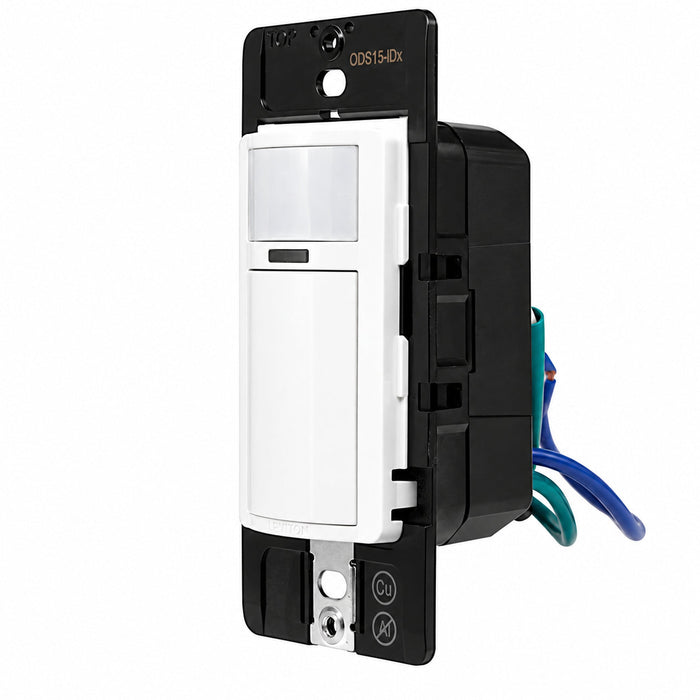 Leviton Leviton ODS15-IDW Smart Wallbox PIR Occupancy/Vacancy Sensor 120-277V White ODS15-IDW