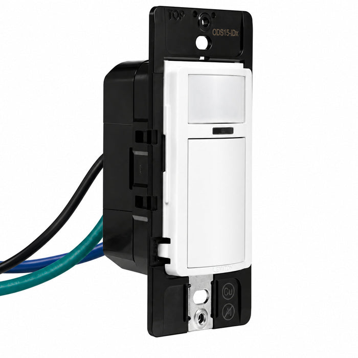 Leviton Leviton ODS15-IDW Smart Wallbox PIR Occupancy/Vacancy Sensor 120-277V White ODS15-IDW
