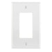 Leviton Leviton PJ26-W 1-Gang Decora/GFCI Midway Nylon Wallplate, White PJ26-W