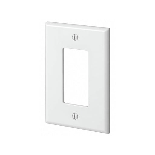 Leviton Leviton PJ26-W 1-Gang Decora/GFCI Midway Nylon Wallplate, White PJ26-W