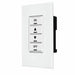 Leviton Leviton PLVSW-4LW 4-Button Low-Voltage Lighting Control Keypad White PLVSW-4LW