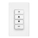 Leviton Leviton PLVSW - 4LW 4 - Button Keypad ON/OFF Raise/Lower White PLVSW-4LW