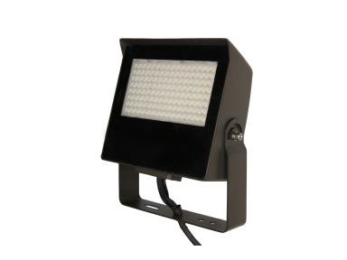 MAXLITE MAXLITE MSF SLIM FLOOD ADJUSTABLE BEAM, SERIES WATTAGE (45W/50W/60W), CCT SELECTABLE, 120-277V, WIDE, 1/2" KNUCKLE MOUNT, PHOTOCELL, BRONZE, 0-10V DIMMING DLC: S-EK4CZD MSF60UA-WCSBKTYPCTA