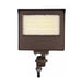 MaxLite MaxLite MSF60UA-WCSBKTYPC Adjustable Beam LED Flood Light 45W/50W/60W Bronze 120-277V MSF60UA-WCSBKTYPCTA
