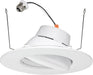 MaxLite MaxLite RRA6109CSW 6-Inch Adjustable Retrofit LED Downlight 10W CCT Selectable RRA6109CSW