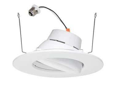 MaxLite MaxLite RRA6109CSW 6-Inch Adjustable Retrofit LED Downlight 10W CCT Selectable RRA6109CSW