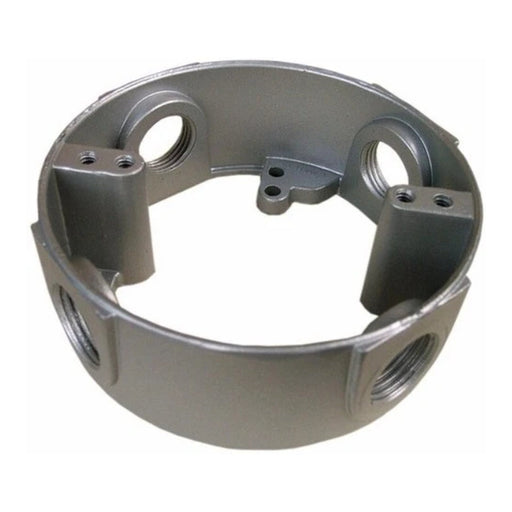 Morris Morris 36710 4" Round Weatherproof Box Extension 4-Hole Gray 36710