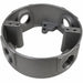 Morris Morris 36720 4" Round Weatherproof Box Extension 4-Hole 3/4" Gray 36720