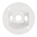 Morris Morris 36842 4" Round Weatherproof Cover 3-Hole White 36842