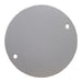 Morris Morris 36850 4-Inch Round Blank Weatherproof Cover, Gray 36850