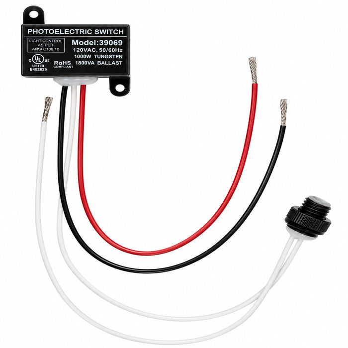 MORRIS Morris 39069 Mini-Flush Mount Photocontrol 120V 150W 39069