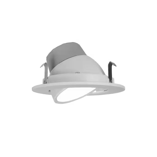 NICOR NICOR DCG43120SWHe 4 Inch LED Gimbal Downlight 7W 5CCT Selectable White 120V DCG43120SWH