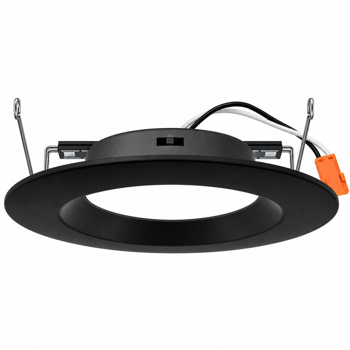 NICOR NICOR IXD561120S9BK 5"/6" LED Retrofit Downlight, 5-CCT, 120V, Black IXD561120S9BK