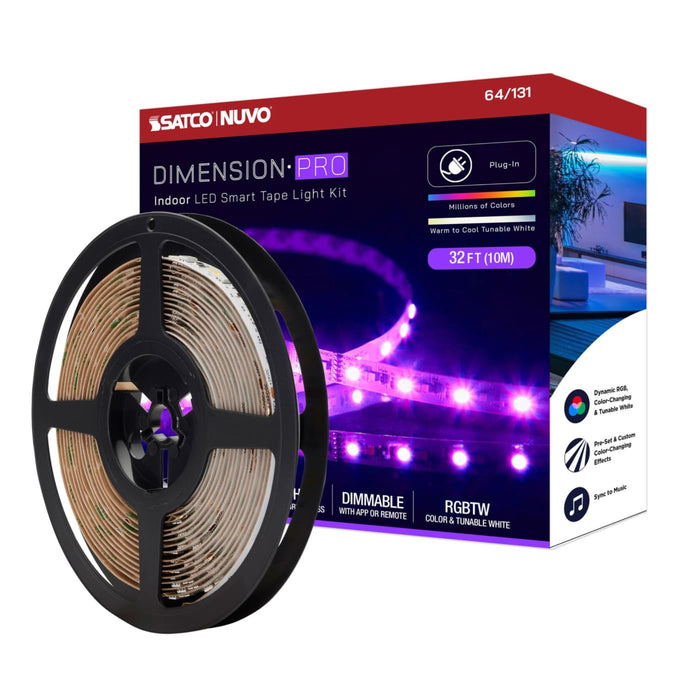 SATCO SATCO NUVO 64-131 32-Ft Dimension Pro Smart LED Tape Light 64-131